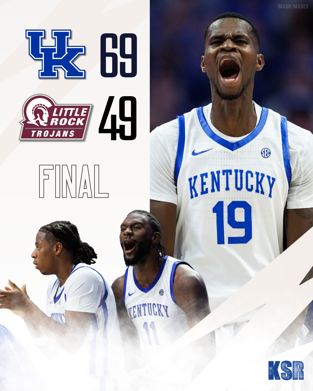 Final: Kentucky opens exhibition season with 69-49 win over Little Rock