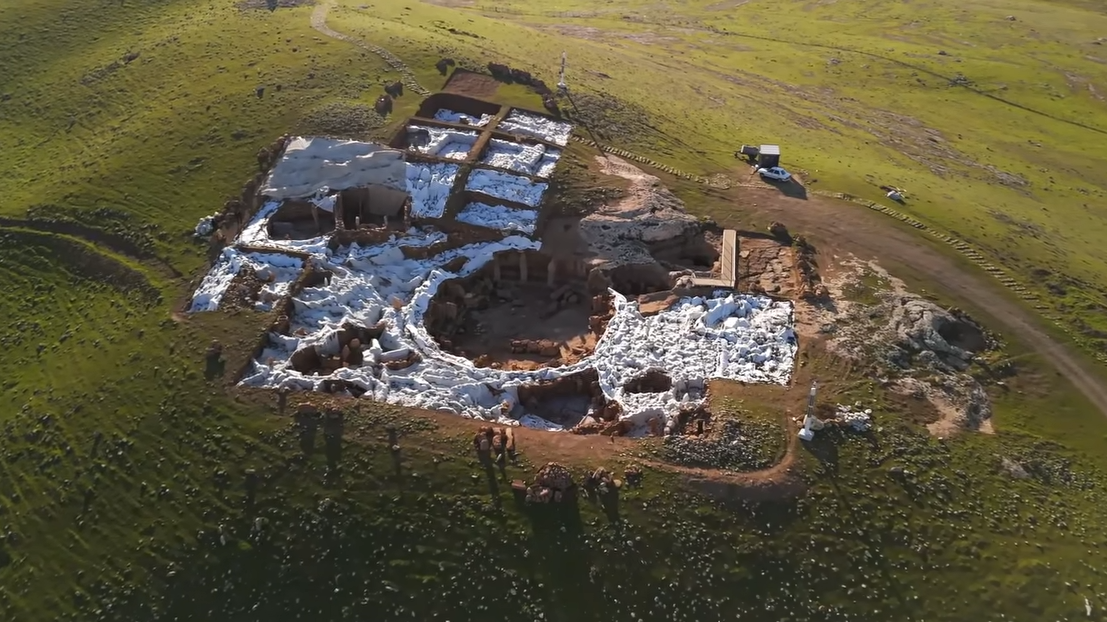 They built this place 7,000 years before the pyramids ever existed ...