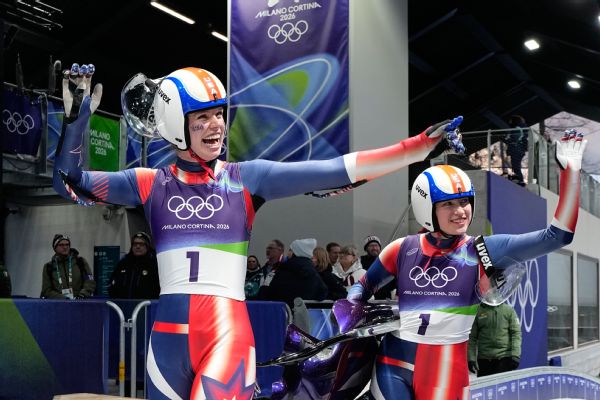 Haugsjaa, Forgan win 2 titles at USA Luge's national start championships