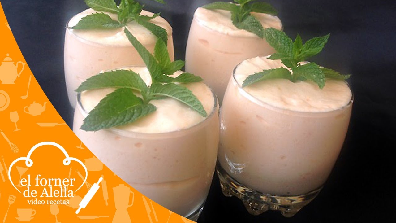 Mousse ligero de albaricoque