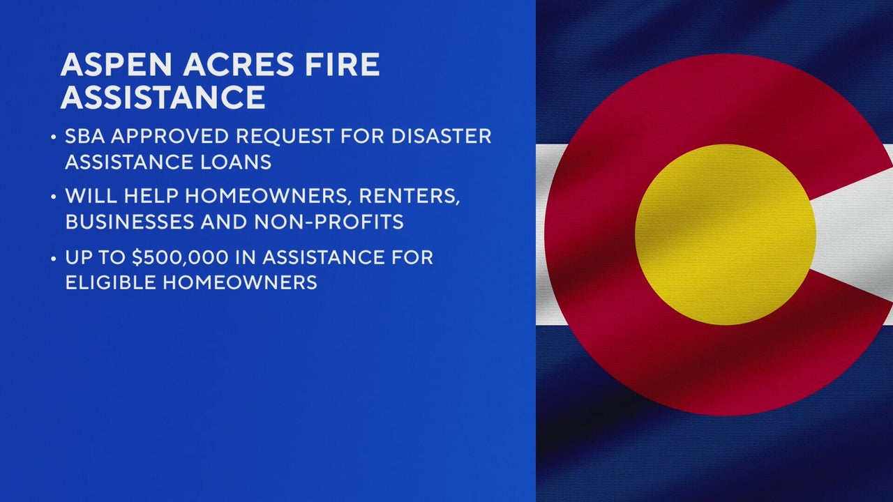 SBA disaster loans approved for Coloradans affected by Aspen Acres Fire