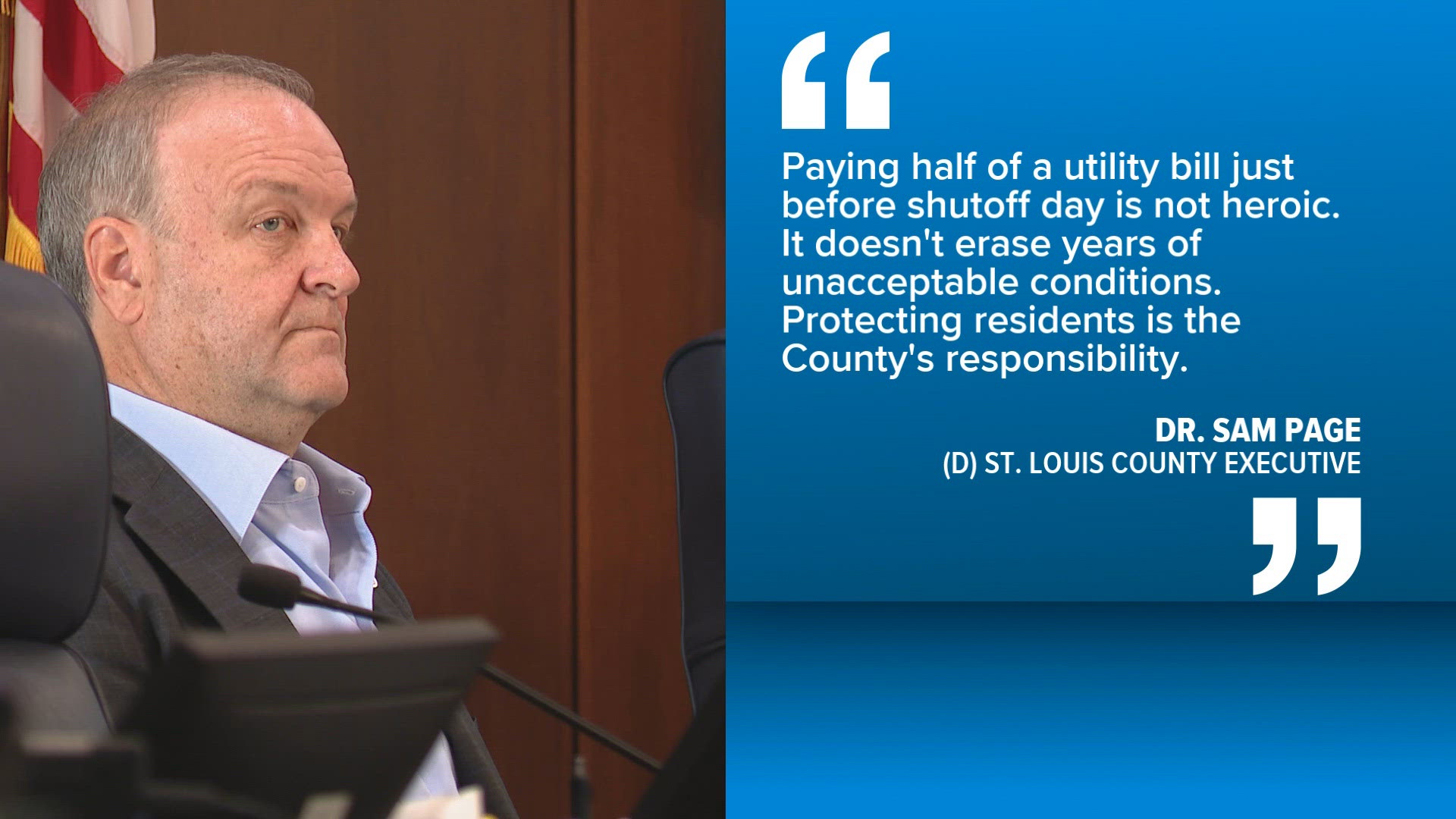 Sam Page discusses Spire reaching agreement to prevent gas shutoff at ...