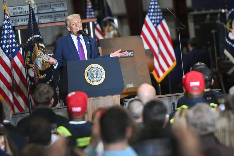 Donald Trump rallies Georgia Republicans to boost GOP candidates