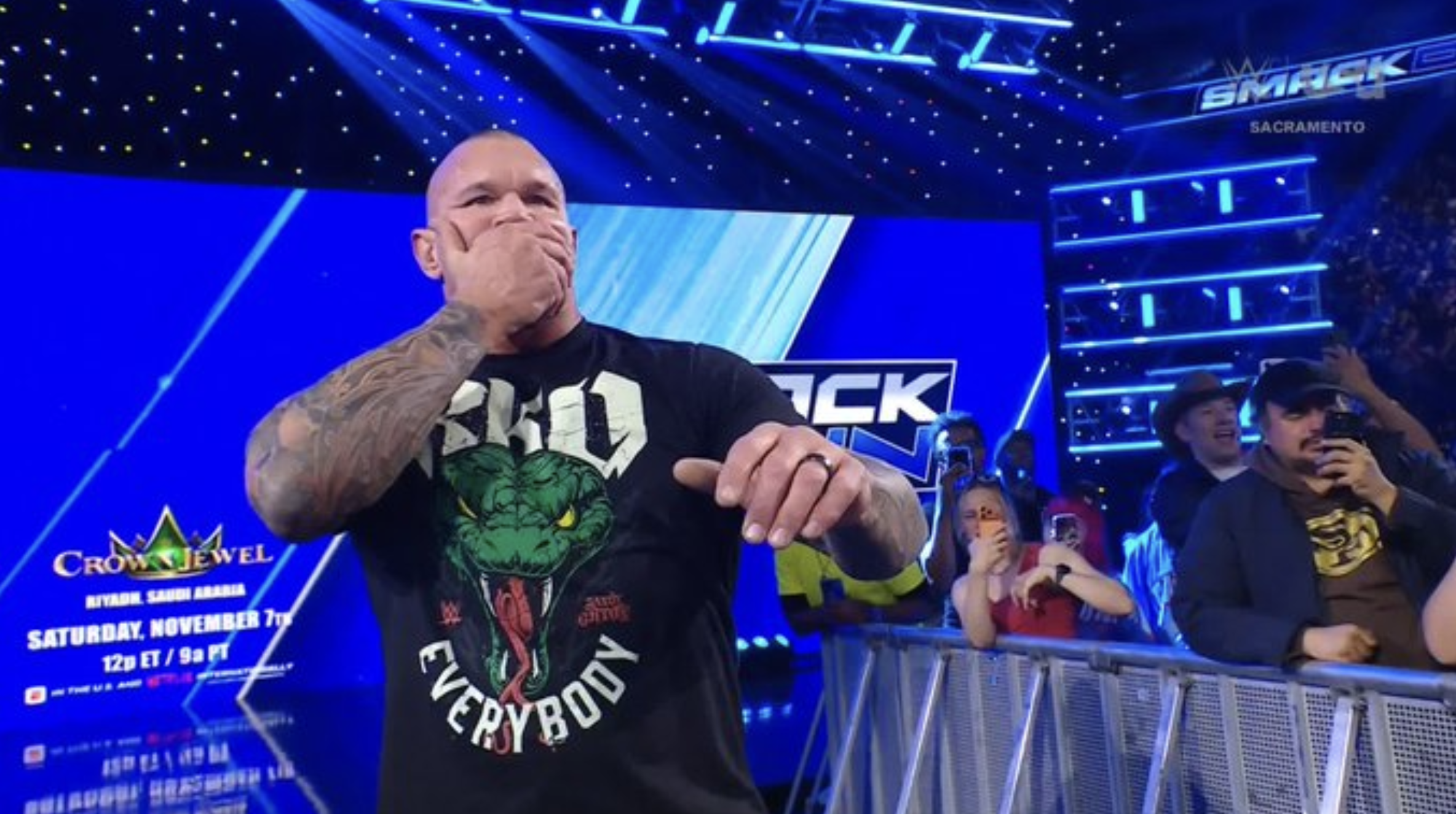Cody Rhodes punted Baron Corbin