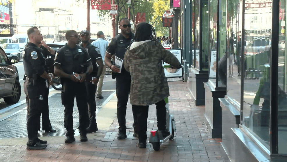 DC police ramps up outreach efforts on e-scooter and bike safety