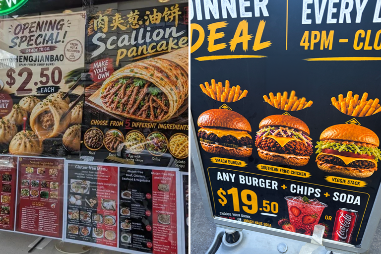 Common sight outside takeaway shops leaves Aussies feeling ripped off