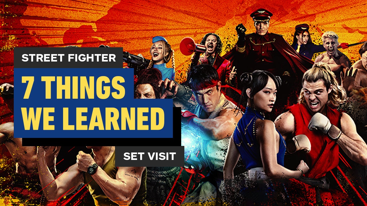 7 things we learned visiting the set of Street Fighter
