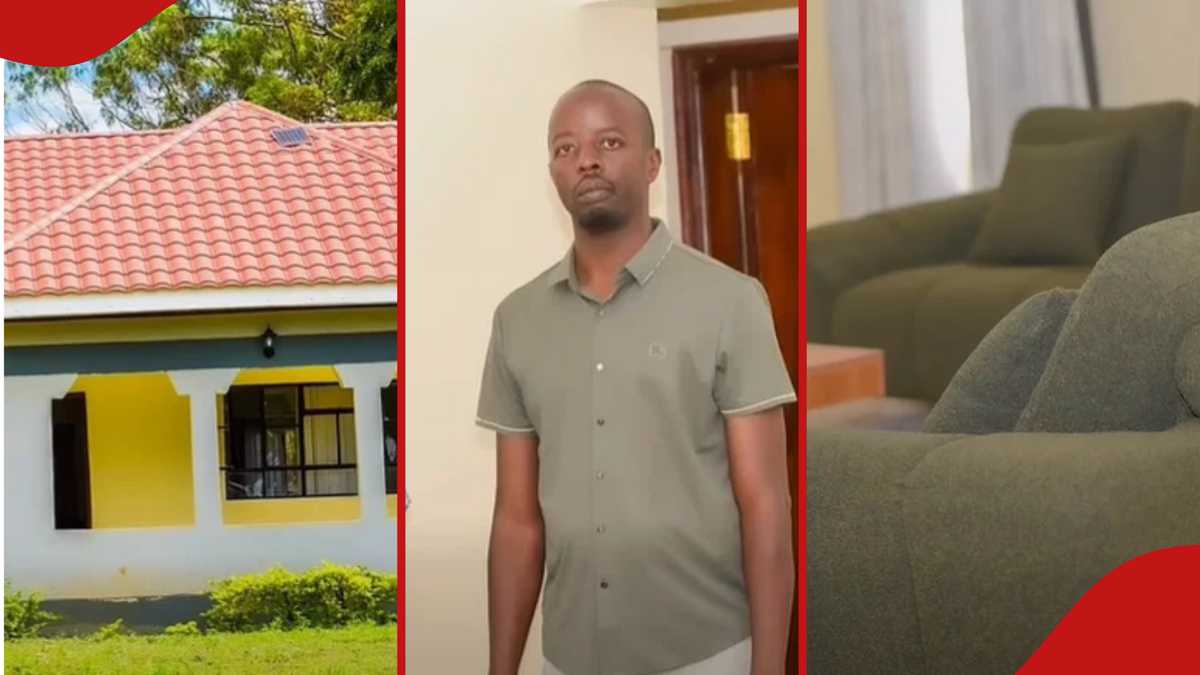 Raila Junior gives tour inside Fidel Odinga's classy house he finished ...