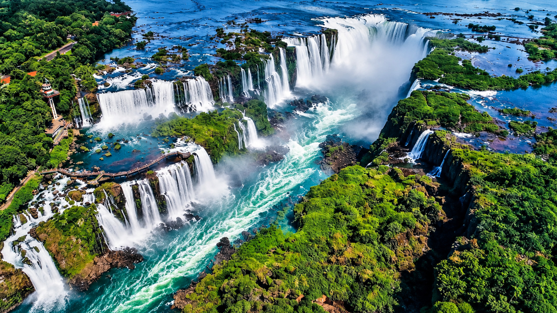 Come ha fatto un fiume a creare centinaia di cascate?