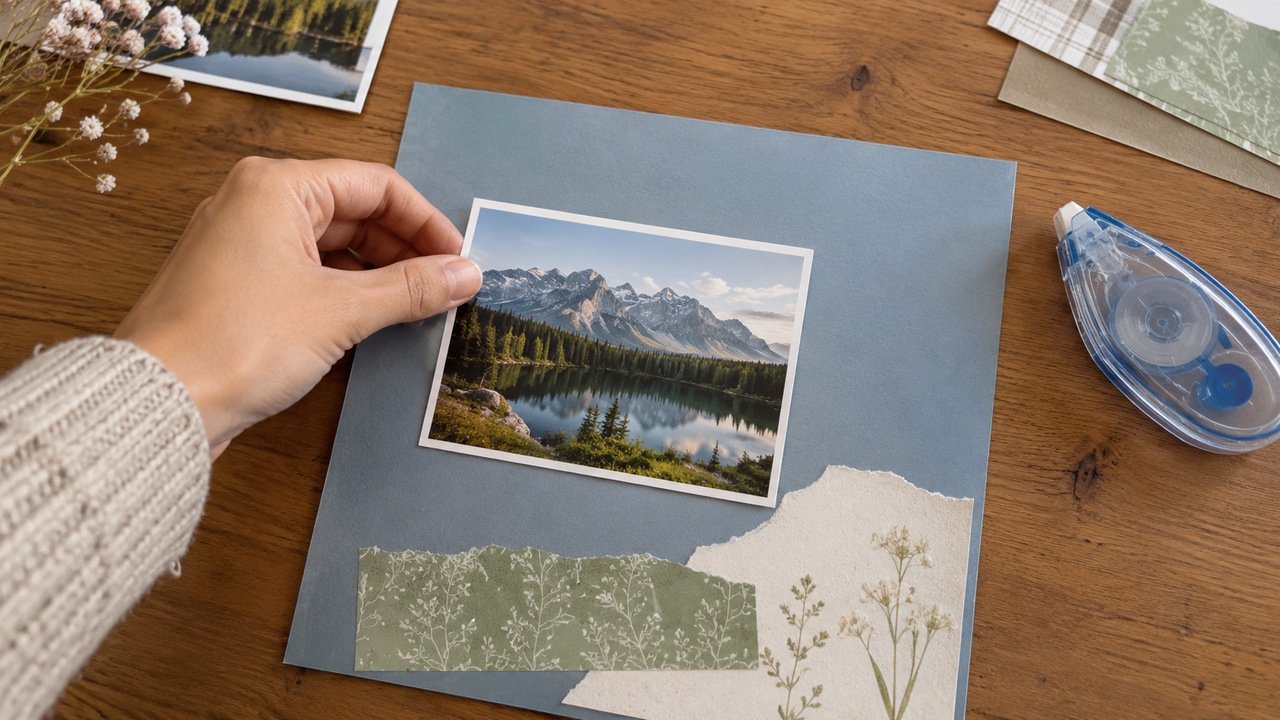Build a beginner scrapbook kit without buying every extra