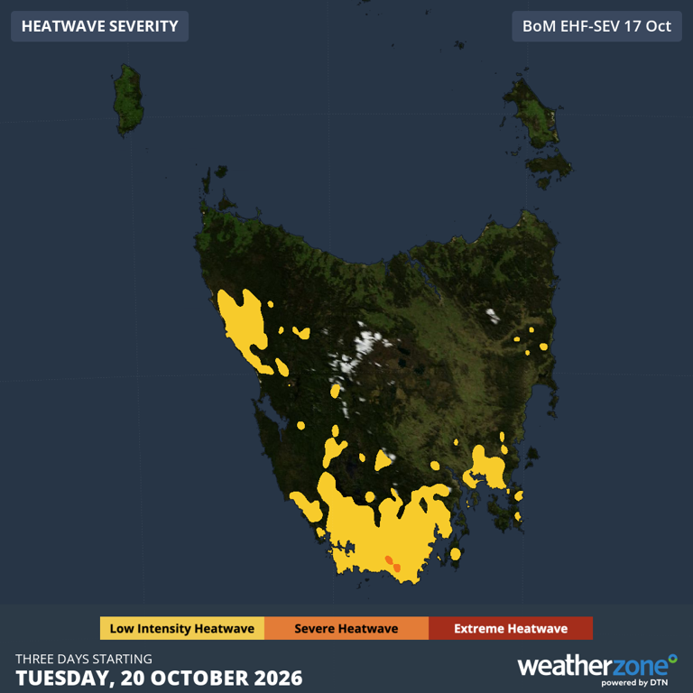 Hobart's heat streak