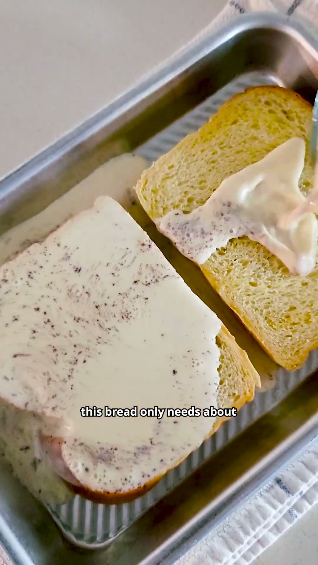 Perfect brioche French toast: Crispy outside, custardy inside!