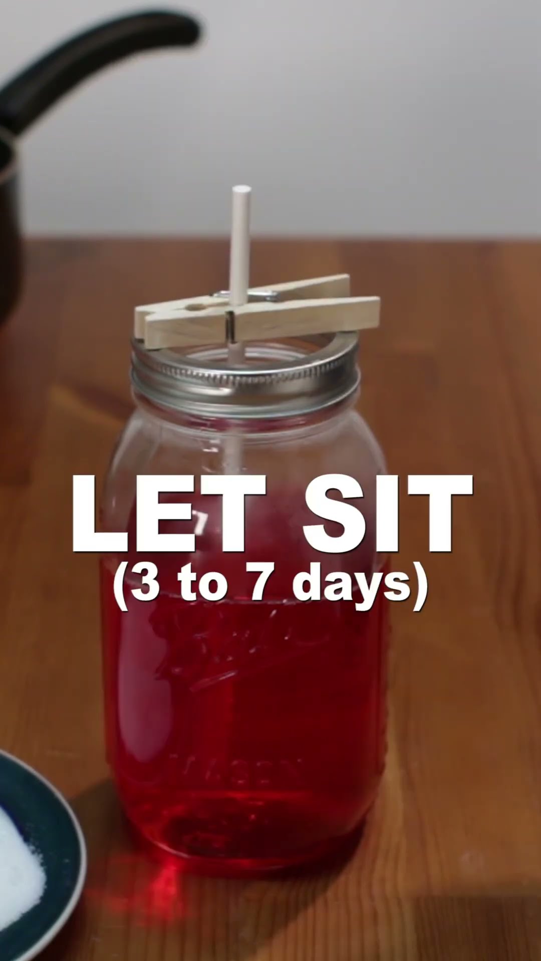 Homemade rock candy recipe #shorts
