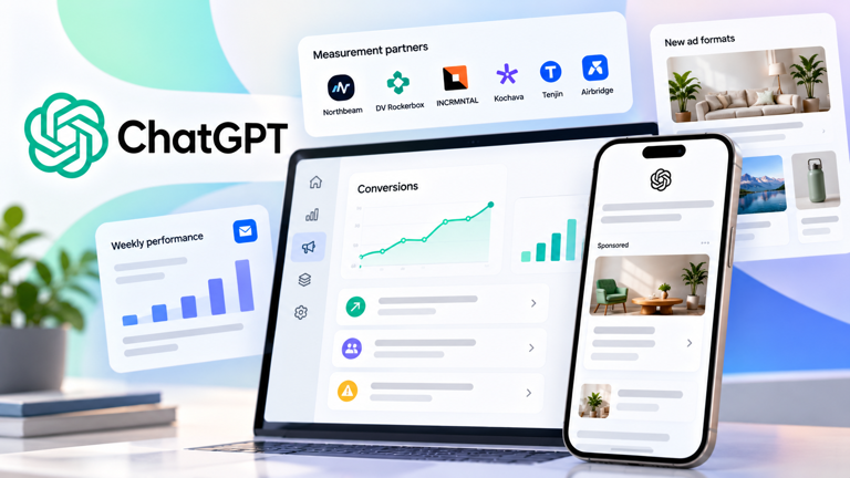 ChatGPT Ads introduces new measurement tools and visual ad formats