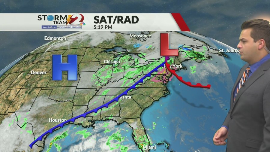 Freeze watch issued for Saturday night; when does rain come to an end?