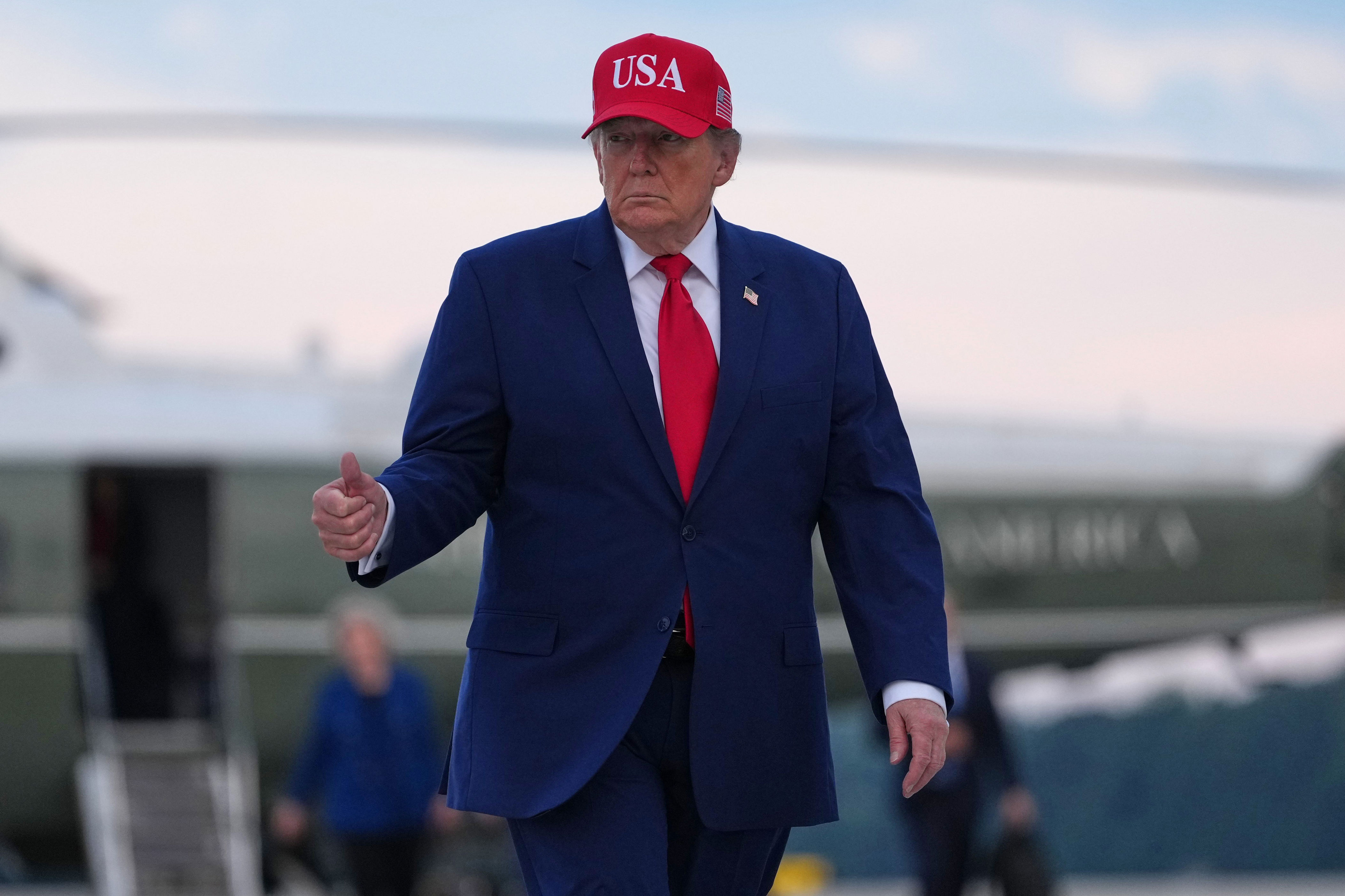 Trump puts Russia sanctions package on hold, says pause is in national ...