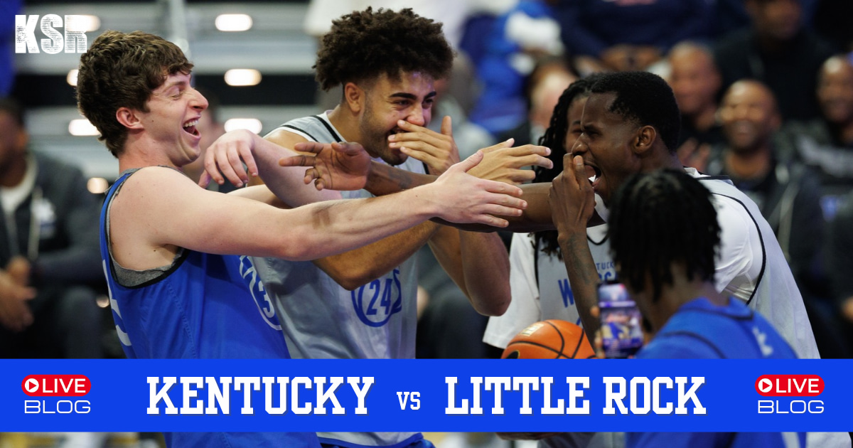 Live blog: Kentucky vs. Little Rock