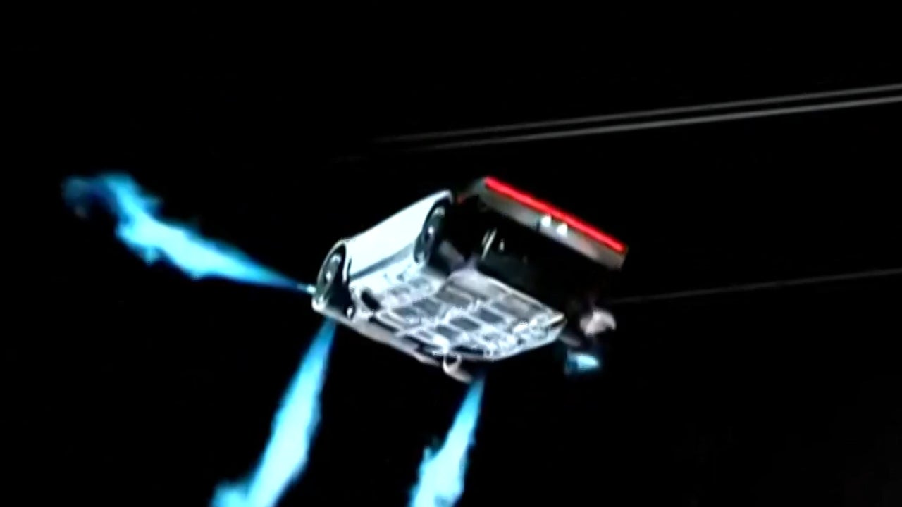 Elon Musk unveils flying Tesla prototype to cheering Texas crowd