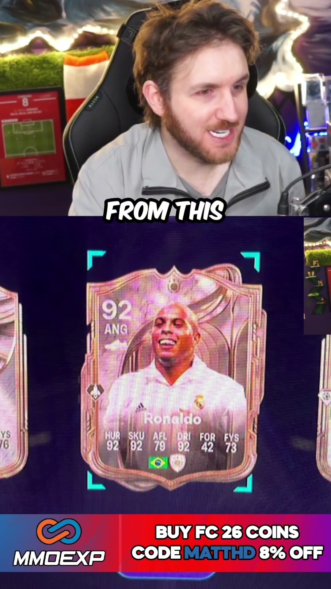 OMG! R9 Ronaldo champions icon has been found! #fc26 #shorts