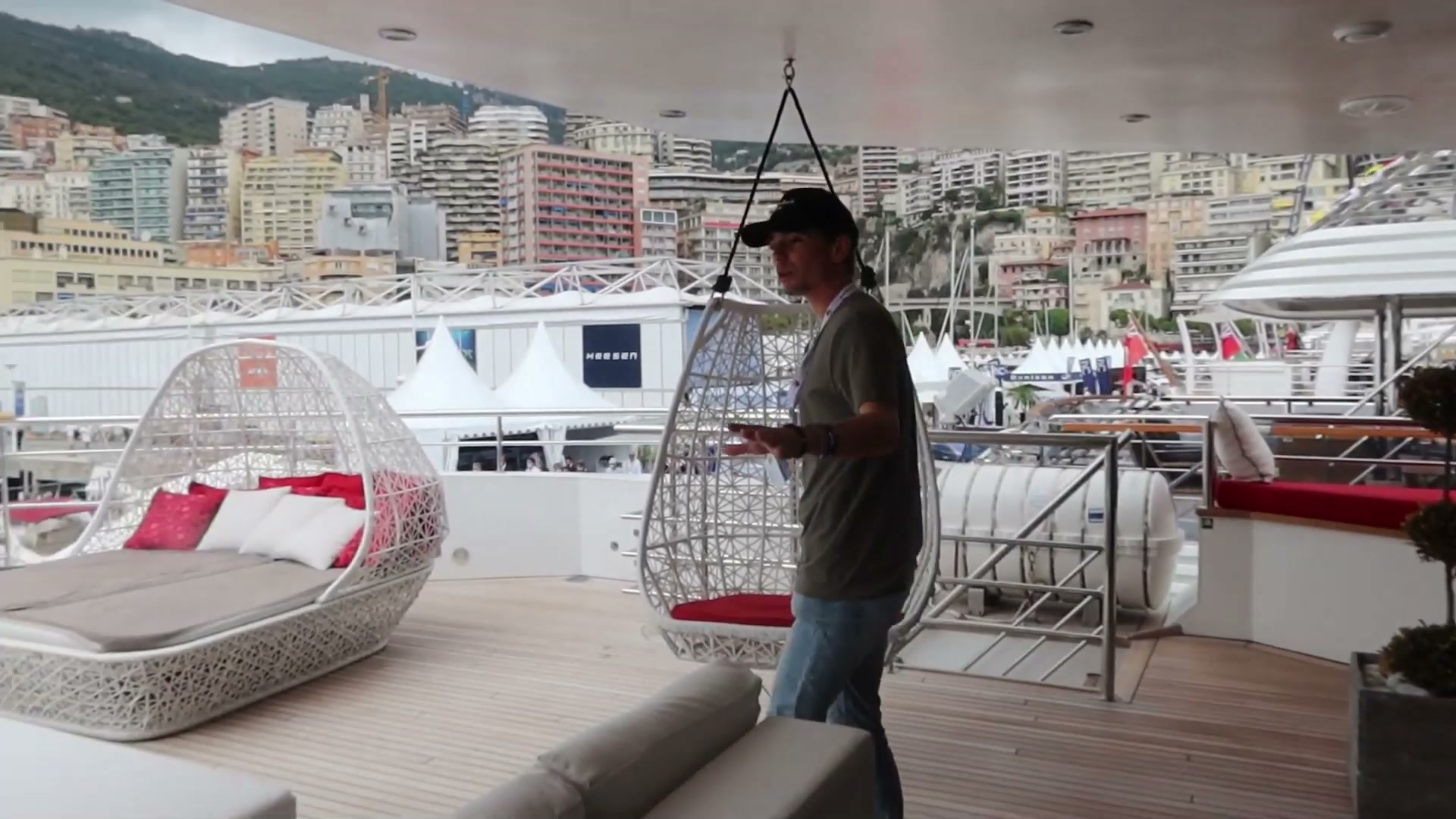 This billionaire’s superyacht looks like a floating luxury palace