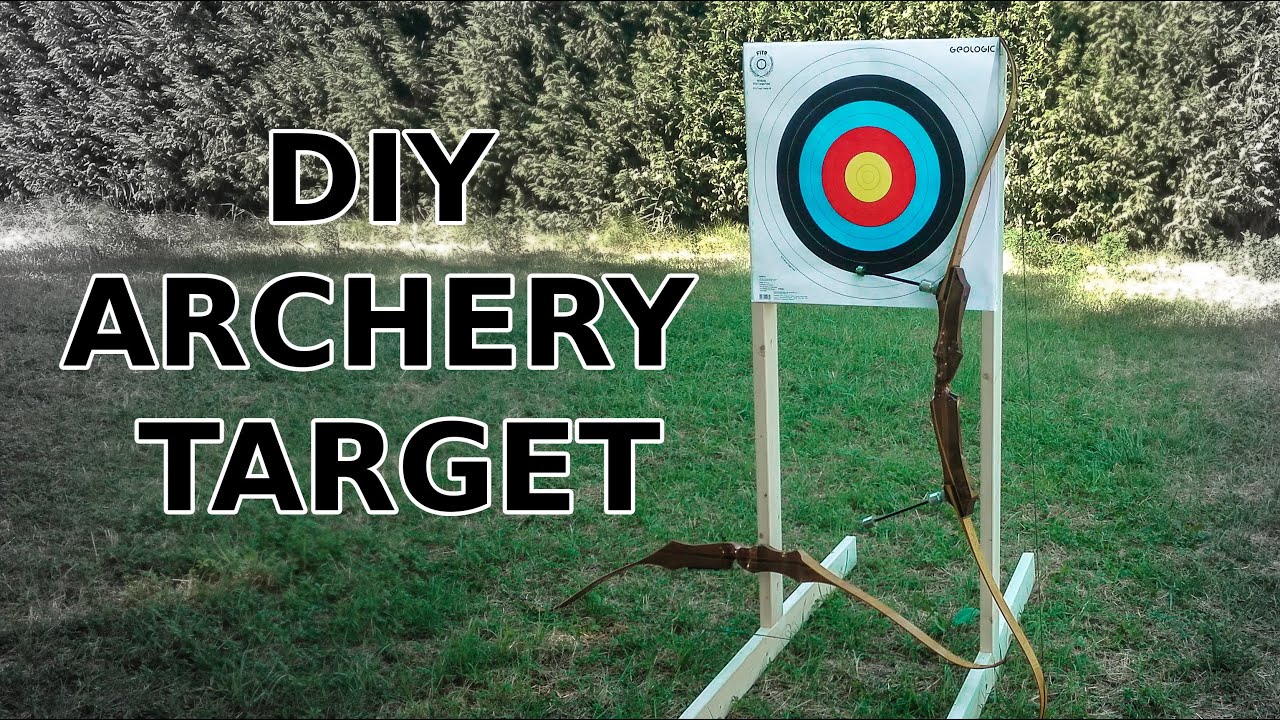 I built a backyard target and stand 🛠️