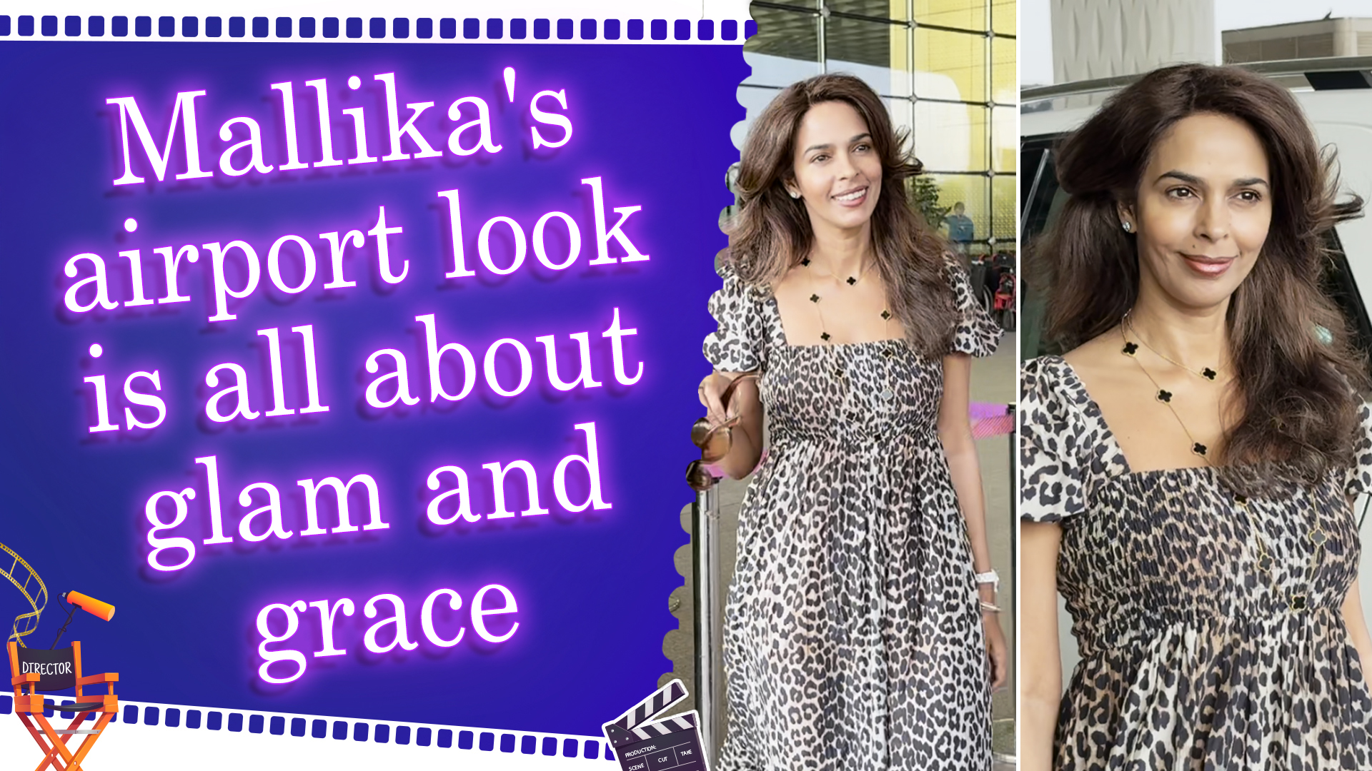 Mallika Sherawat serves queen vibes at airport says, 'Laxmi ji ko bolo ...