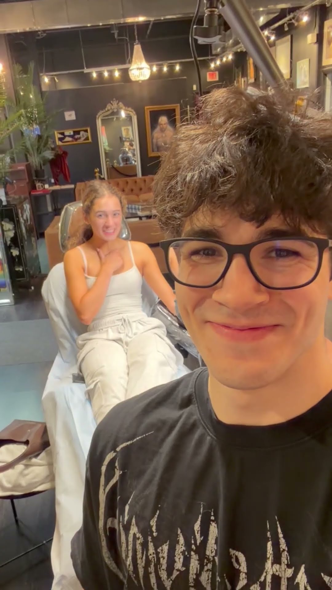 My sister's first tattoo!