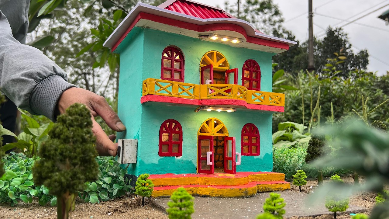 Build a mini house step by step