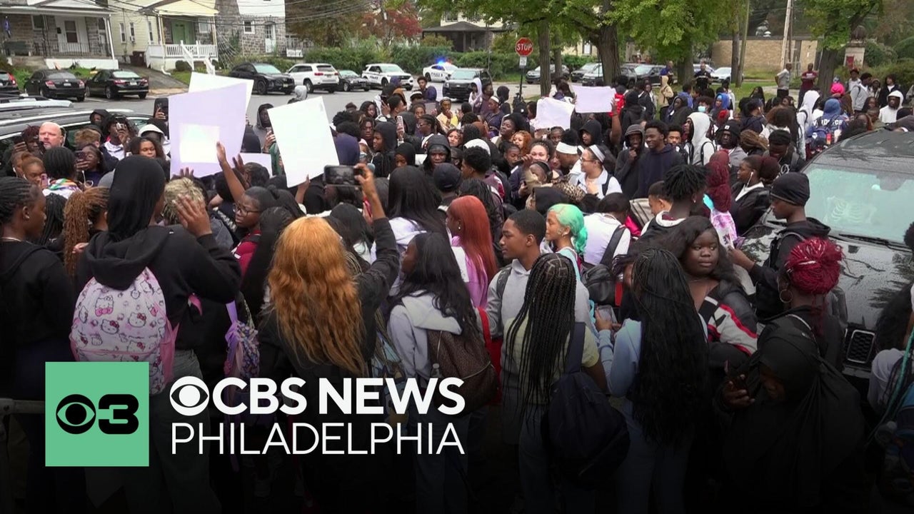 Penn Wood High School students protest sports suspension: 