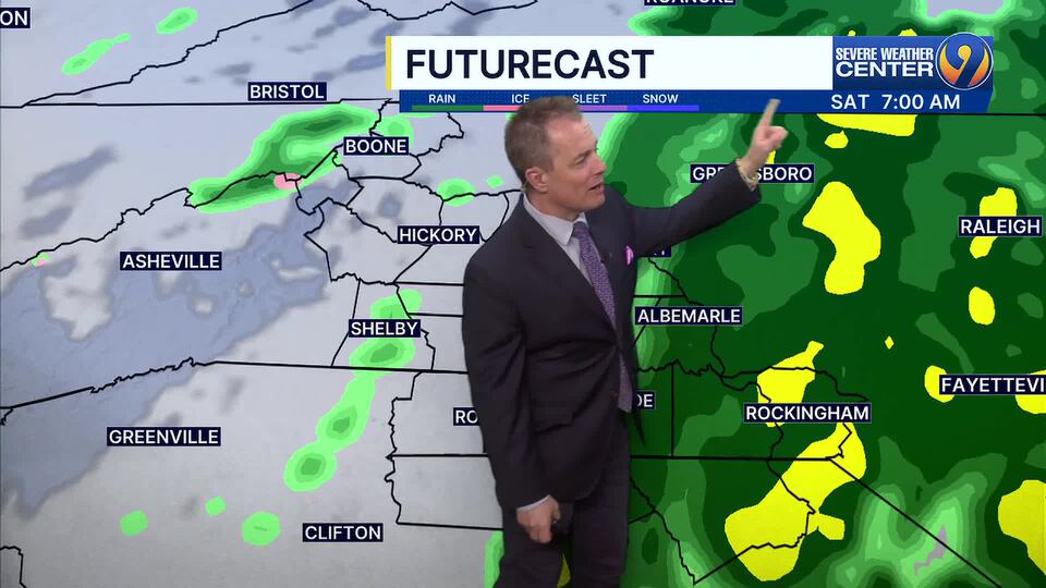 Friday night's weather Chief Meteorologist John Ahrens