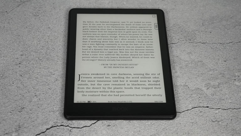 Onyx Boox Go 6 (Gen II) review: A fast and flexible ereader that runs ...