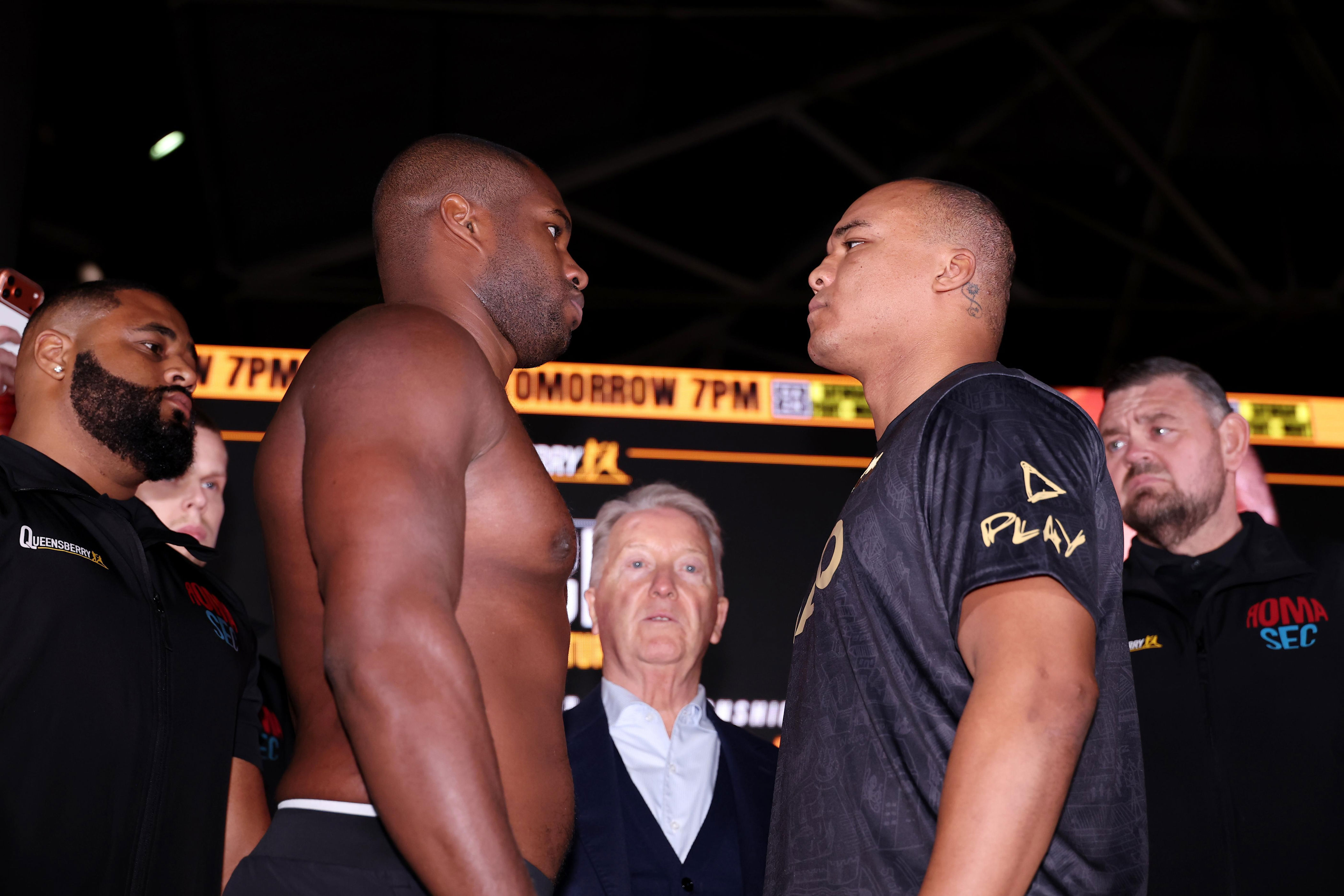 Dubois vs. Wardley 2 results: Live updates of the undercard and main event