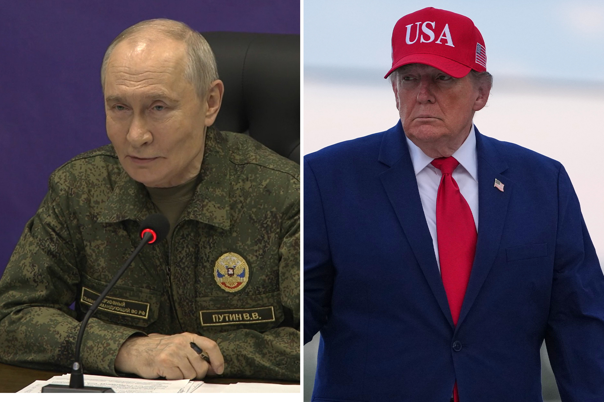 Trump puts Russia sanctions package on hold, says pause is in national ...