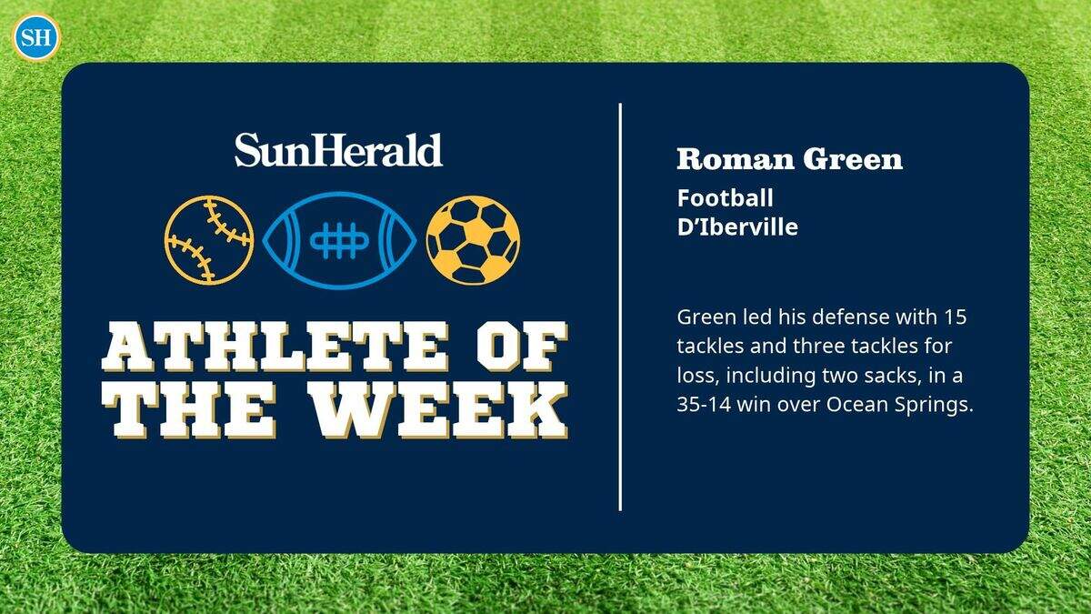 D'Iberville defensive star voted Sun Herald athlete of the week for Oct. 12