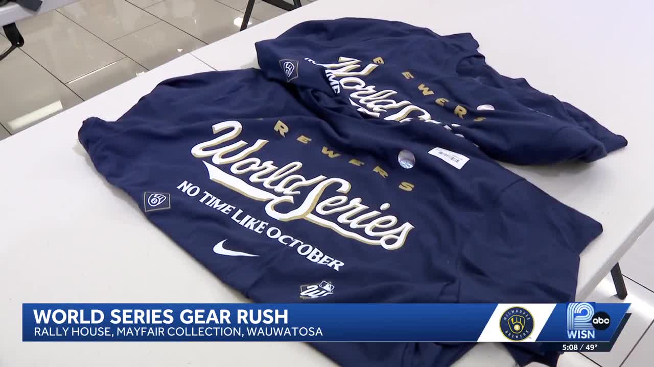 Fans waste no time buying World Series gear