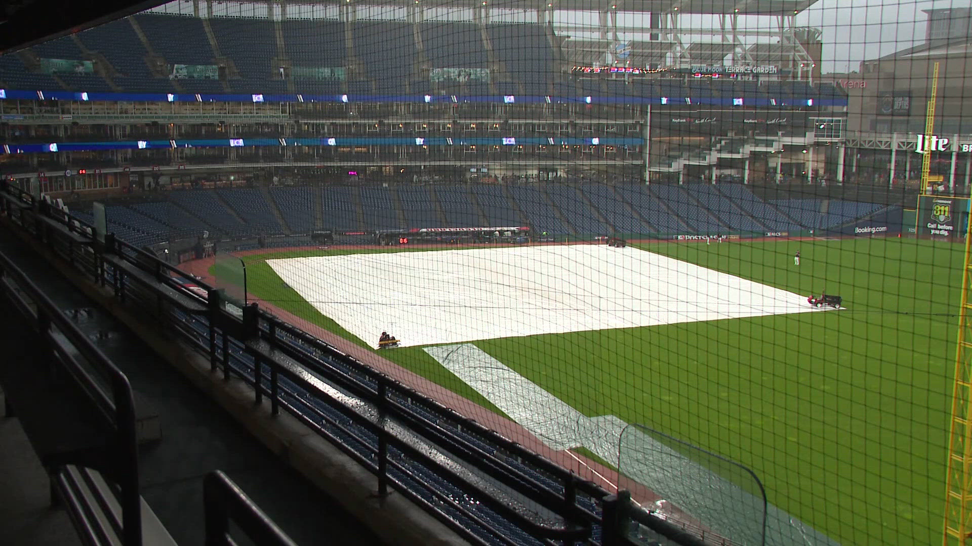 ALCS game 4 between Cleveland Guardians and Tampa Bay Rays postponed ...