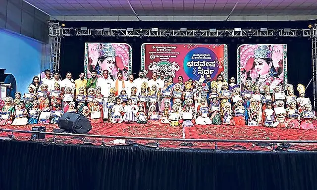 Udupi Uchila Dasara 2026: 76 children participate in Muddu Sharade contest
