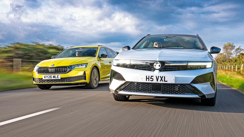 Skoda Octavia Estate vs Vauxhall Astra Sports Tourer: top estates head ...