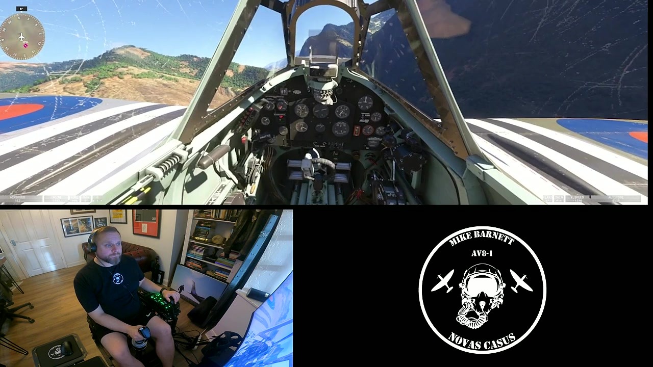 Mike Barnett loses all sound mid-flight in Microsoft Flight Simulator