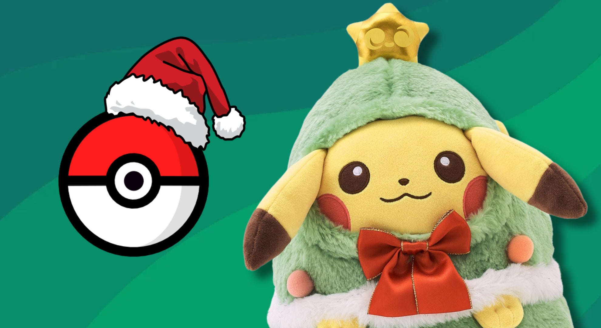 Pokémon reveals new holiday helper plush collection with a Christmas ...