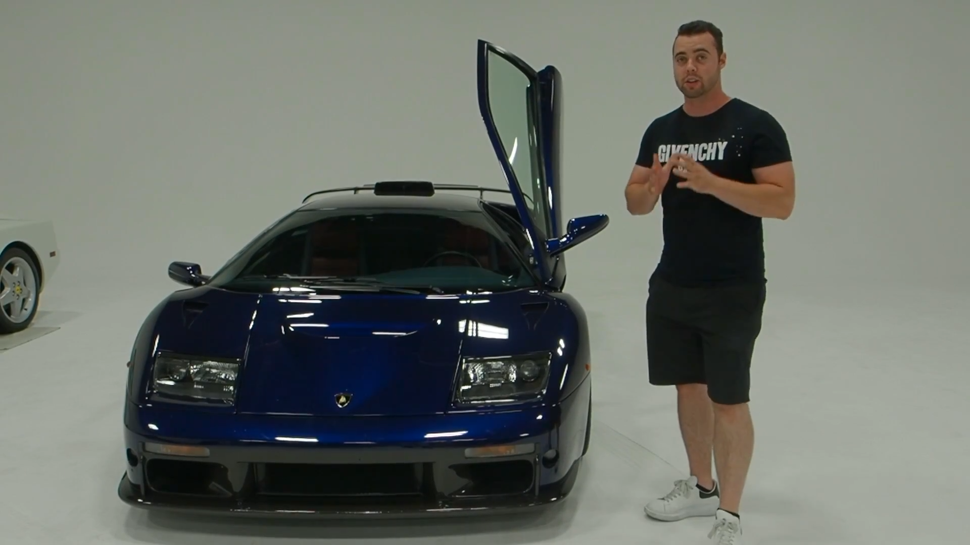 How does a 575hp V12 Lamborghini Diablo GT sound?