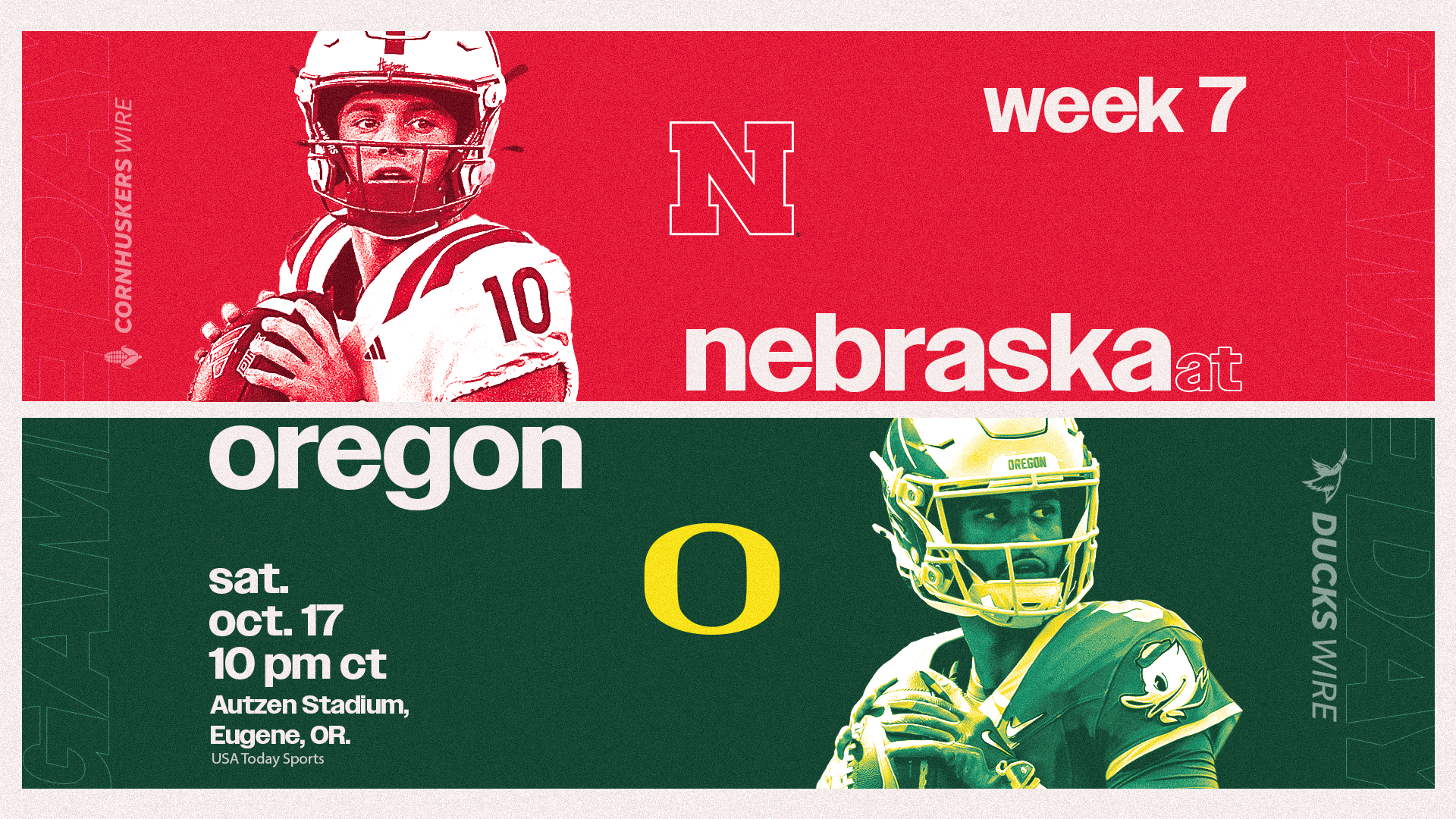 How to watch Nebraska football vs. Oregon: Time, TV channel