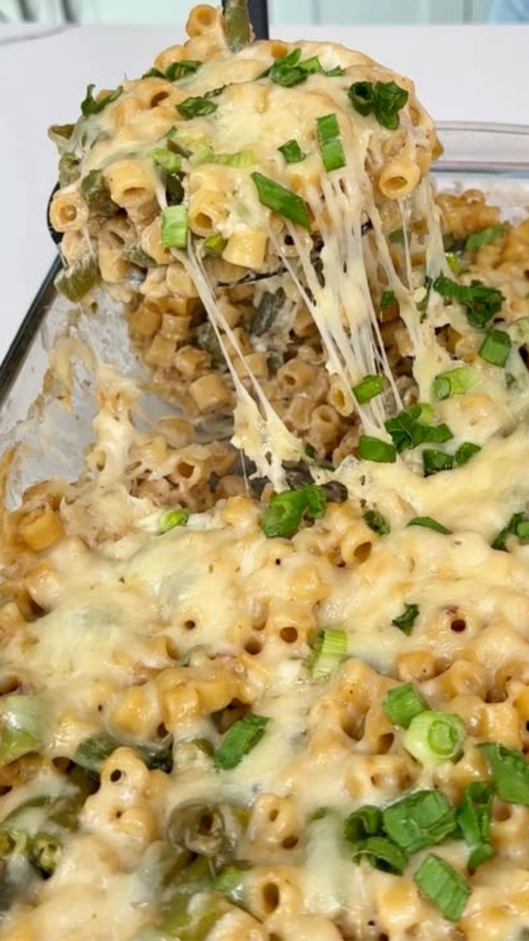 Cheesy, savory French onion pasta bake everyone will devour!