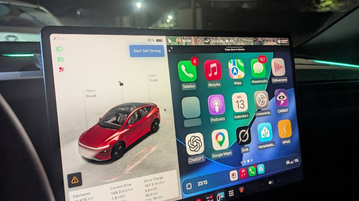 Tesla banned Apple CarPlay, so hackers put it in anyway