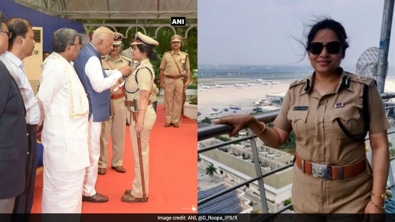 UPSC rank 43 to President's Medal: IPS officer D Roopa's inspiring journey