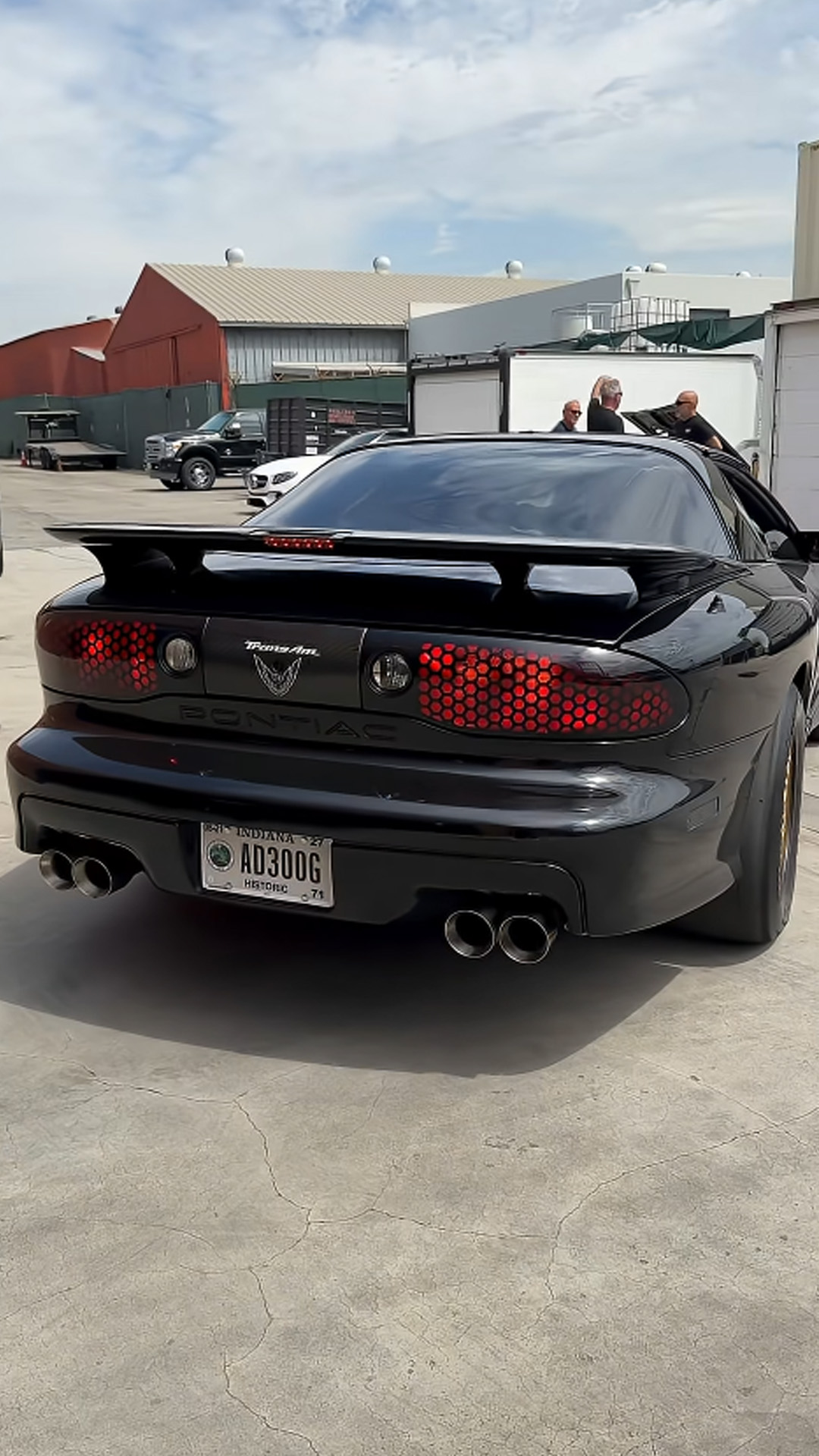Listening to the aggressive idle of a 600 horsepower WS6 Trans Am