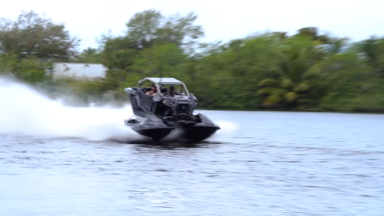 This watercraft is so aggressive, it should come with a warning label