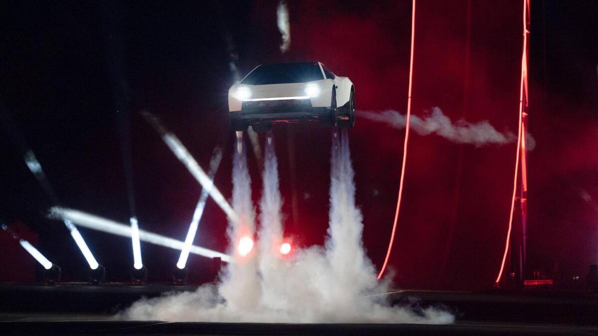 Watch: Tesla showcases long-awaited Roadster with 'flying car' aerial ...