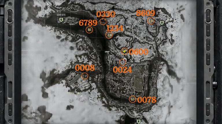 CoD Modern Warfare 4: Alle Tastenfeld- und Bunker-Codes in „Gestrandet“