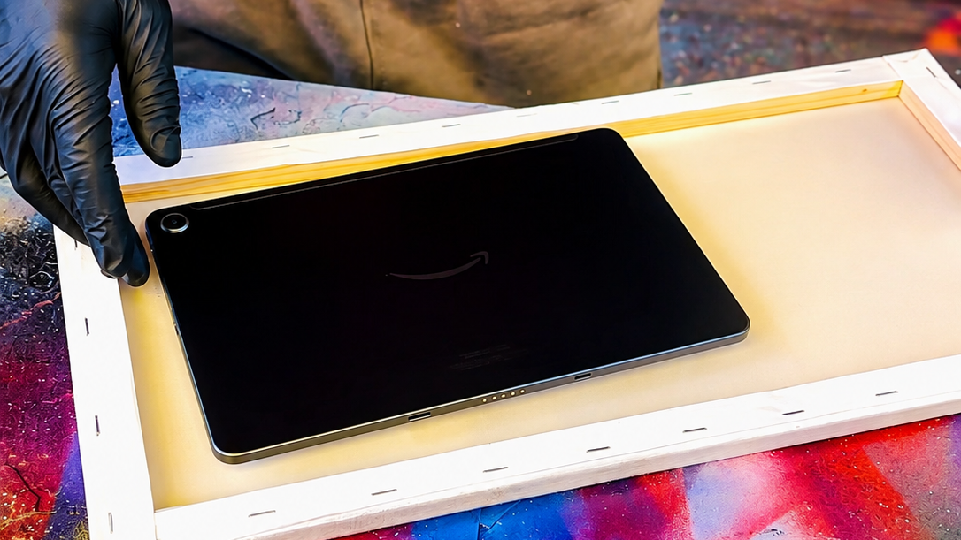 I risked a $200 Amazon tablet for custom street art